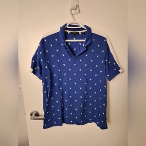 TED BAKER - men's polo, blue size 4